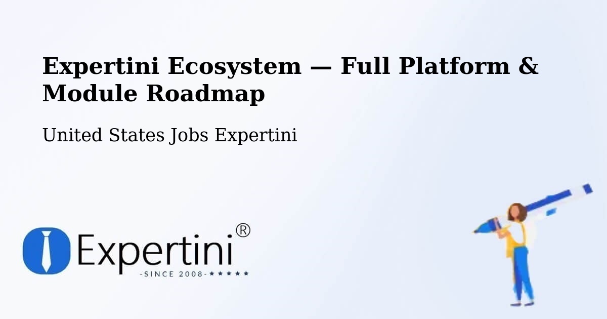 Expertini Ecosystem — Full Platform & Module Roadmap – Angleton