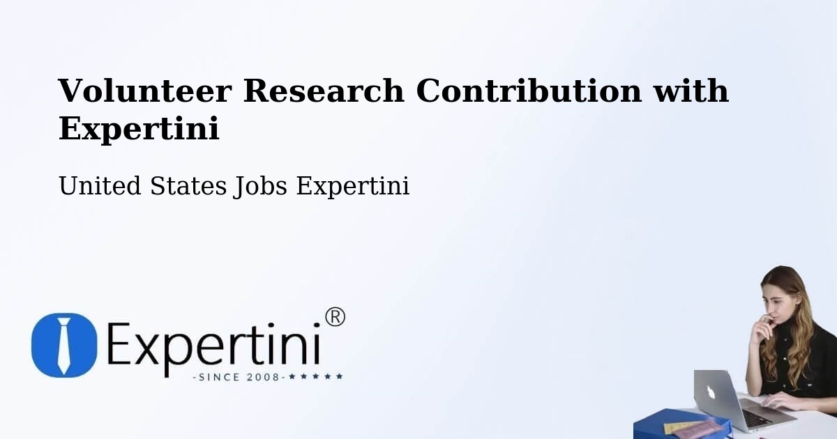 Volunteer Research Contribution Program – Angleton - United States Jobs Expertini